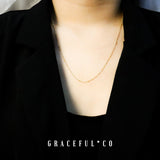 Roman Retro Chain Necklace - Gracefulandco