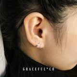 Hammered Helix Ear Climber Earrings - Gracefulandco