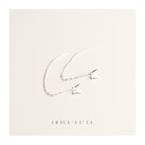 Minimalist Butterfly Threader Earrings - Gracefulandco