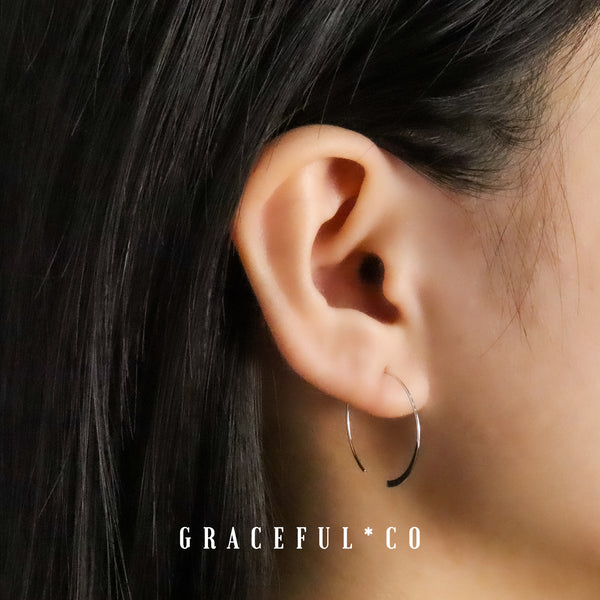 Sleek Flat Dangle Earrings - Gracefulandco