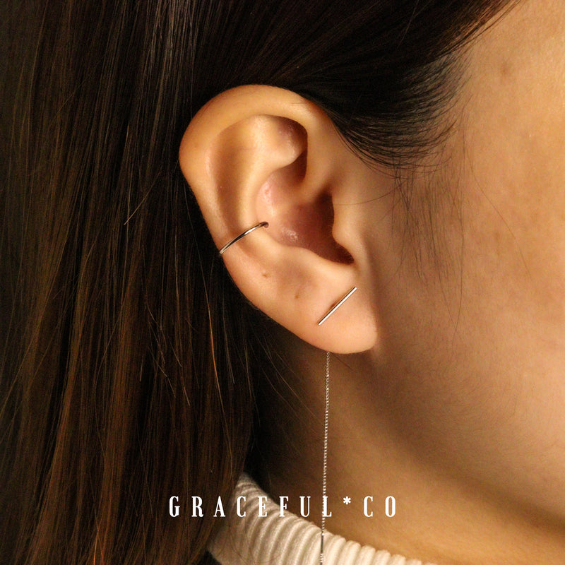 Minimalist Shape Ear Cuffs - Gracefulandco