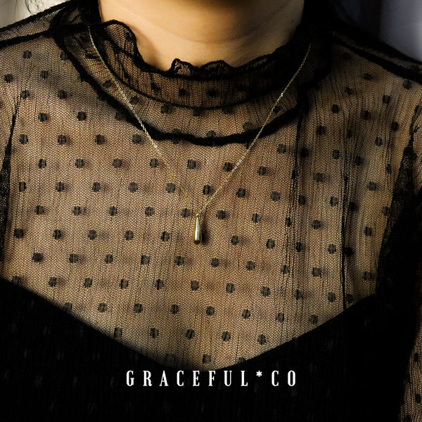 Memorial Teardrop Necklace - Gracefulandco