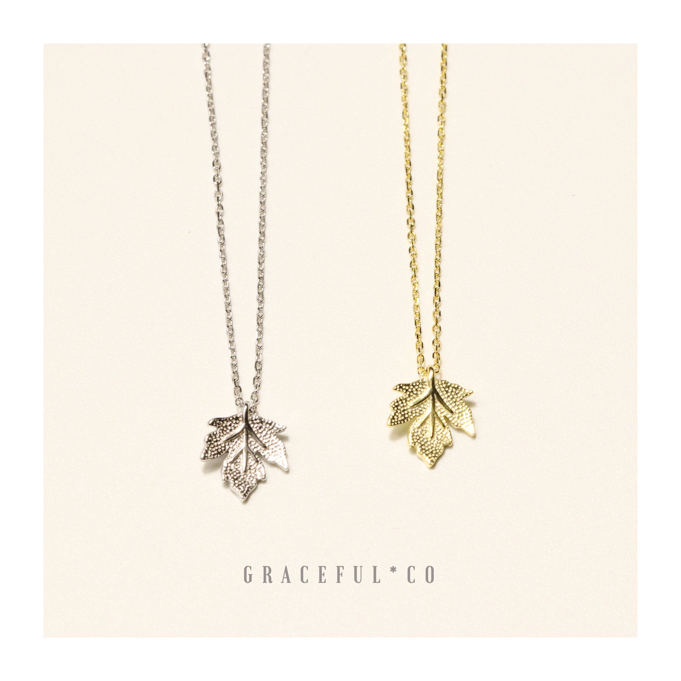 Alice Maple Leaf Necklace