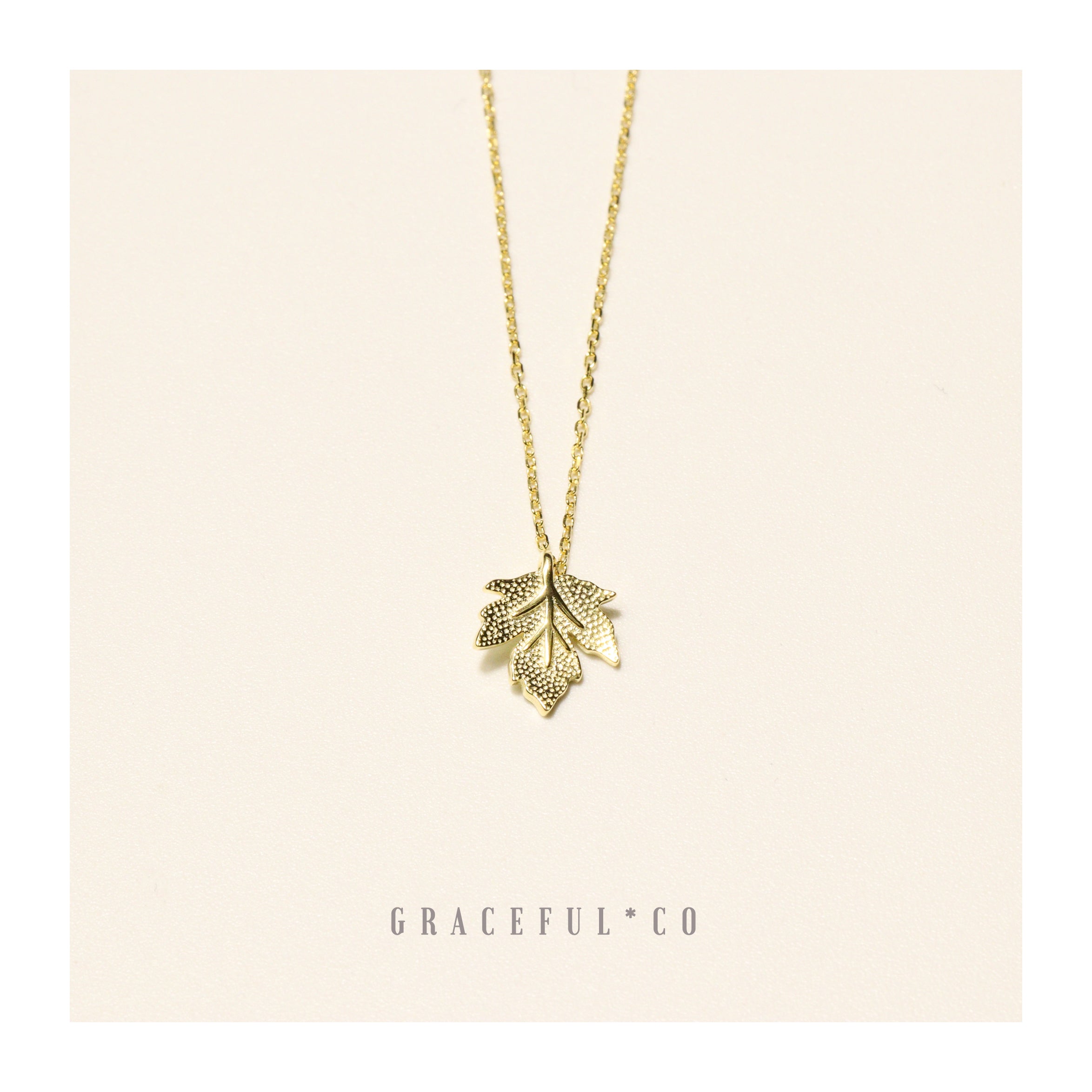 Alice Maple Leaf Necklace