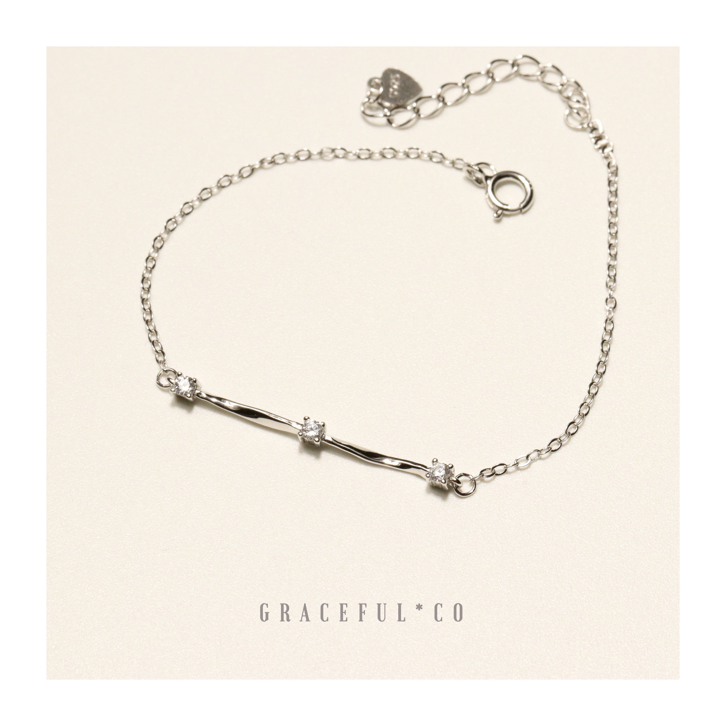 Mobius Bone Bar Bracelet