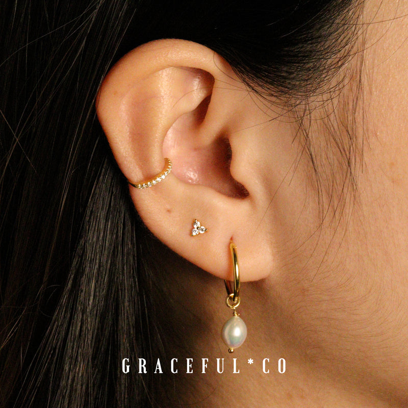 Sparkling Pave Ear Cuffs - Gracefulandco