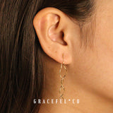 Golden Time Threader Earrings