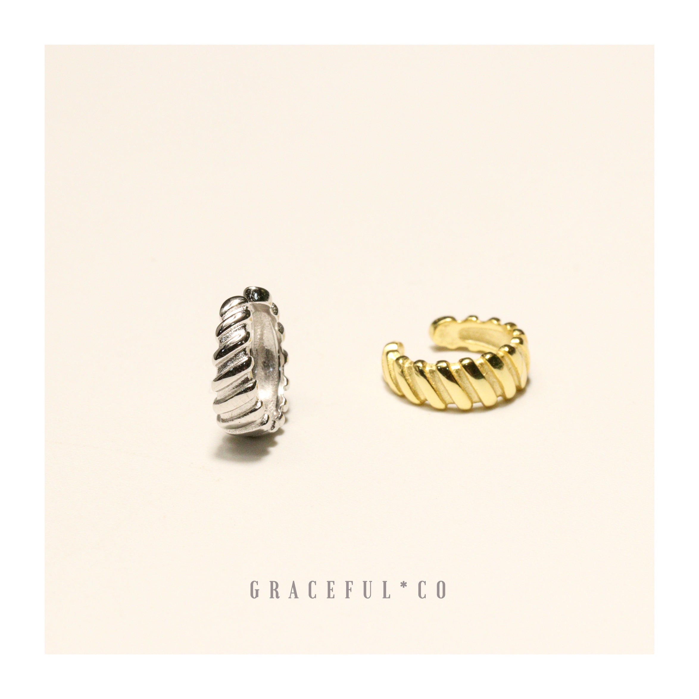 French Eclairs Ear Cuff