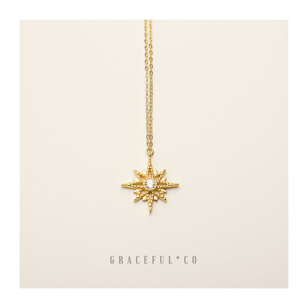 Luxe Royal Starburst Necklace - Gracefulandco