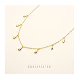 Luxe Teardrops Choker Necklace - Gracefulandco