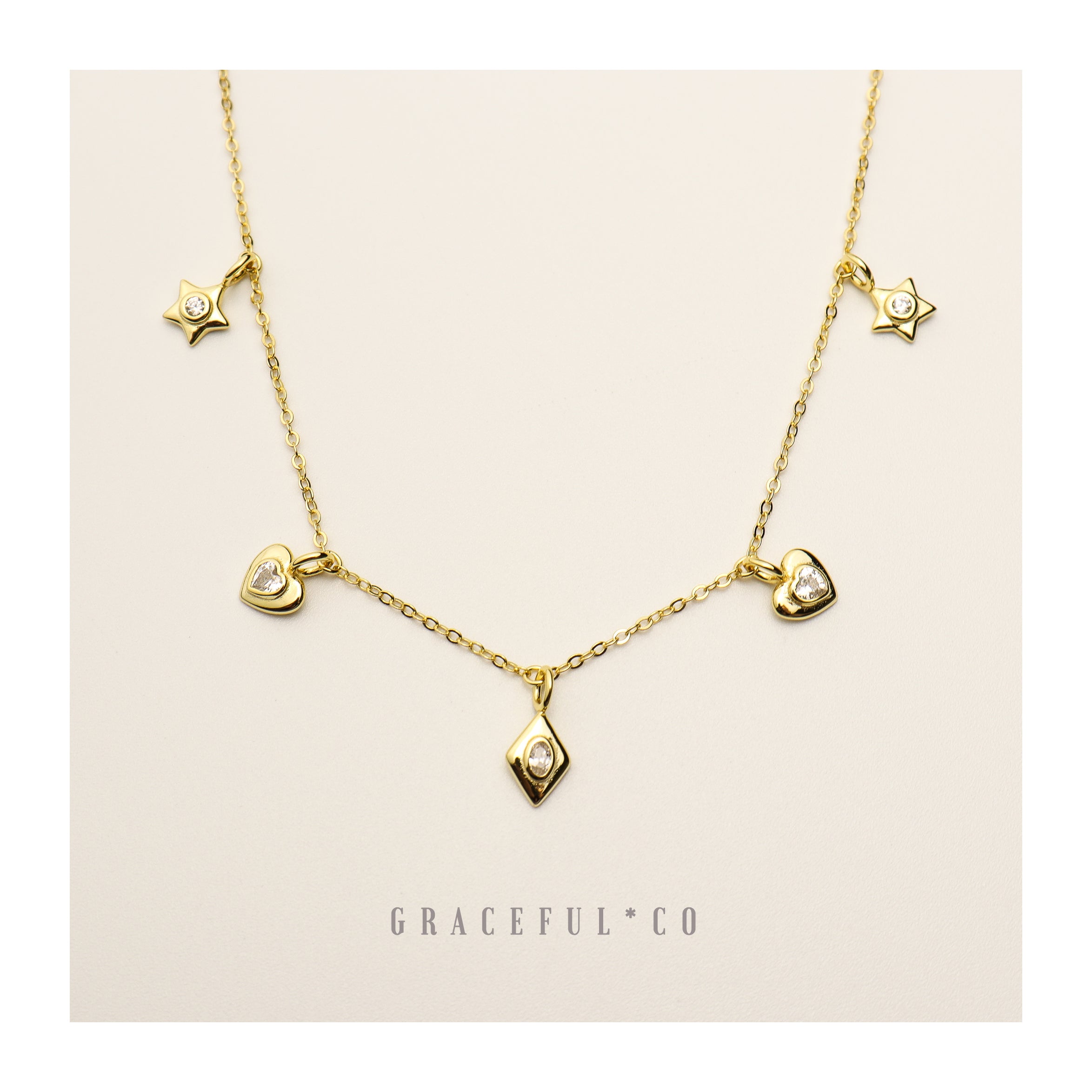 Fun Party Choker Necklace - Gracefulandco
