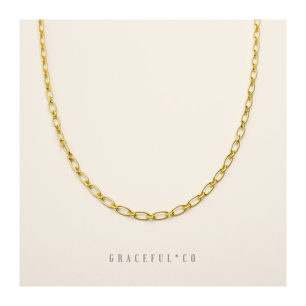Classic Vintage Chain Necklace - Gracefulandco