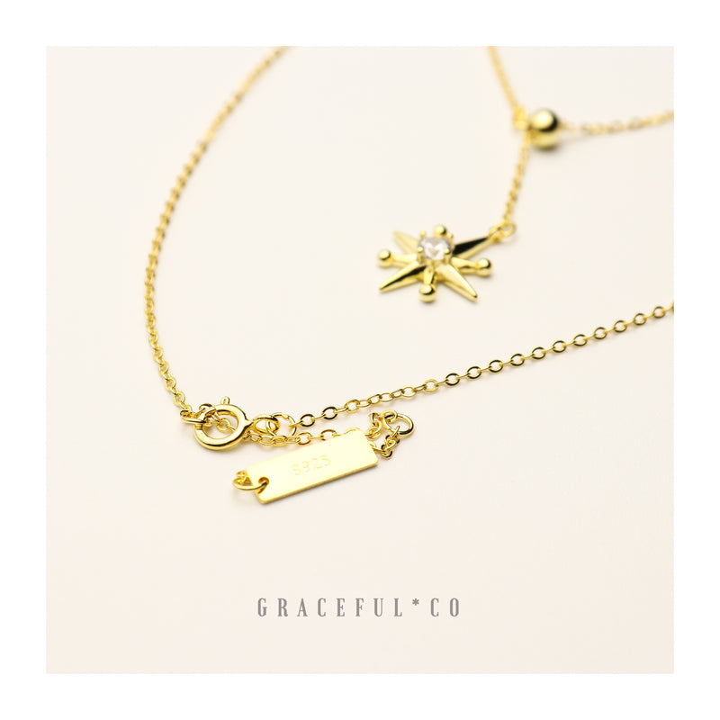 Shining North Star Necklace - Gracefulandco