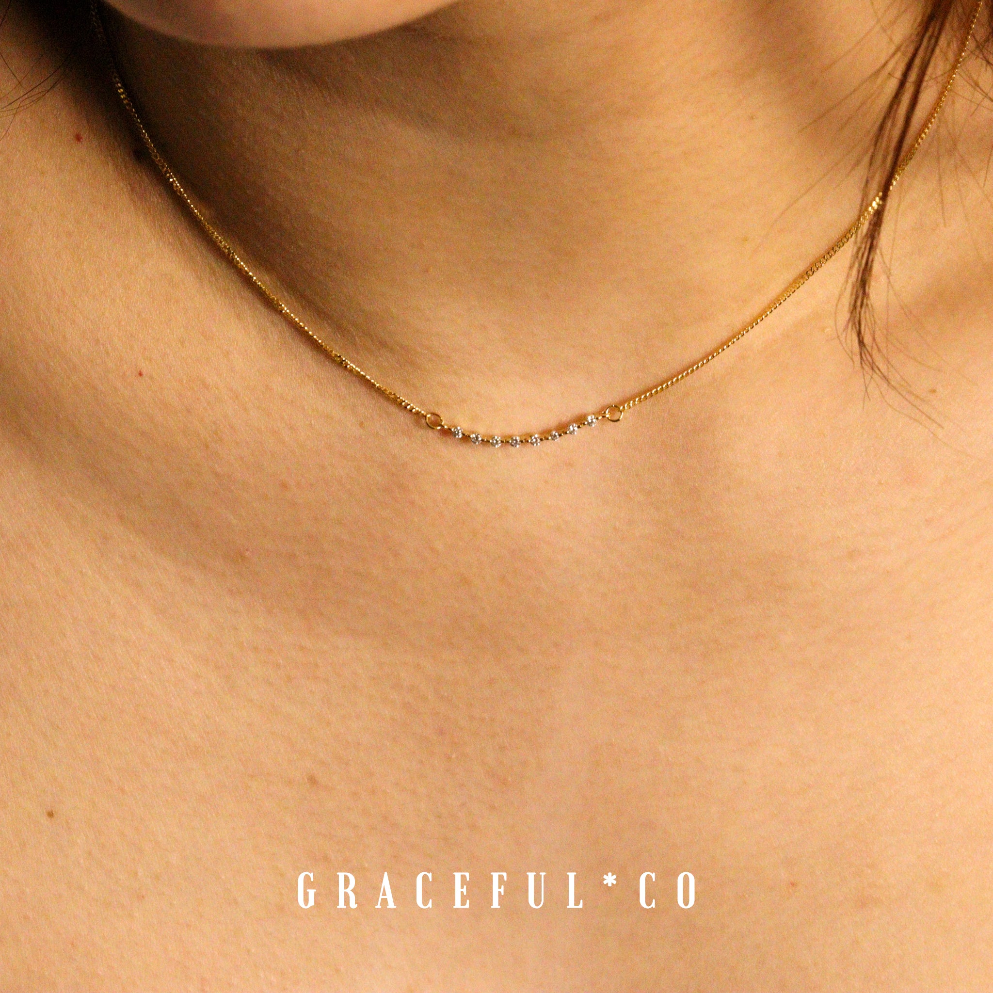 Fish Bone Smile Necklace