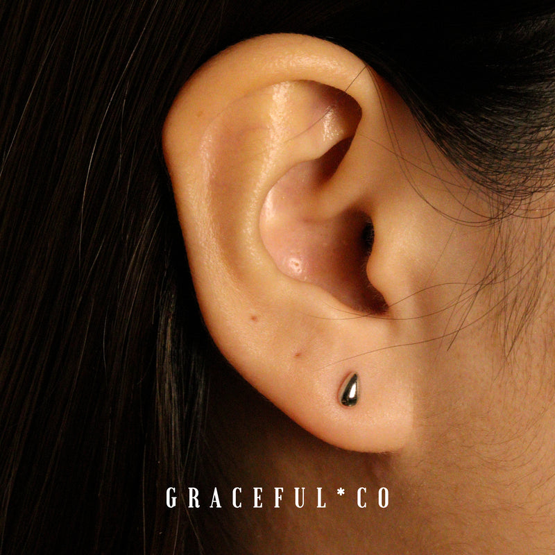 Asymmetry Drops Stud Earrings