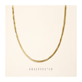 Multiple Golden Chain Choker Necklace