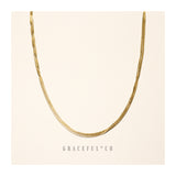 Multiple Golden Chain Choker Necklace