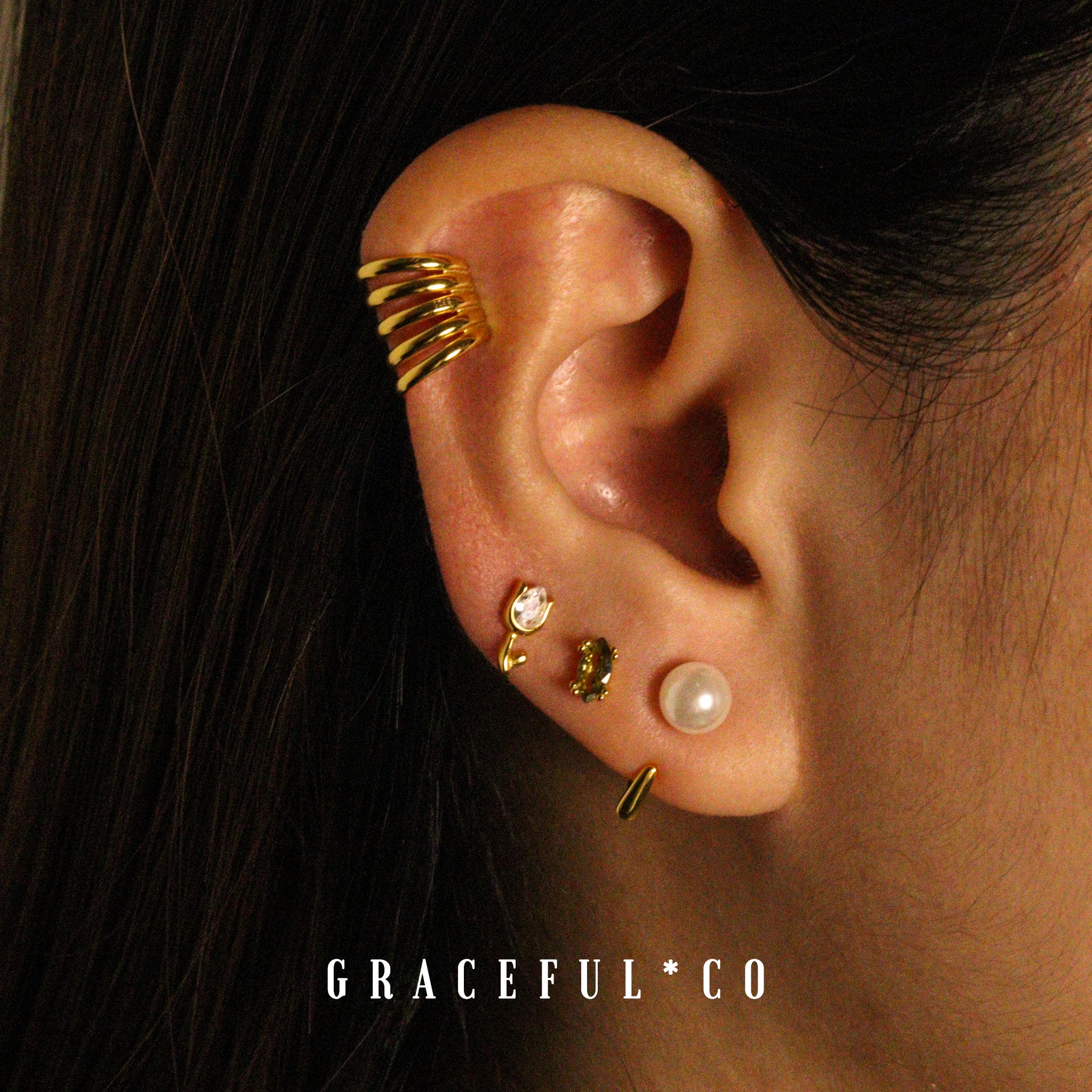 Cherished Pearl Ear Jackets