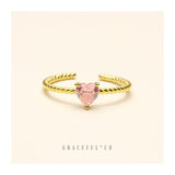 Heartfelt Majesty Crown Ring