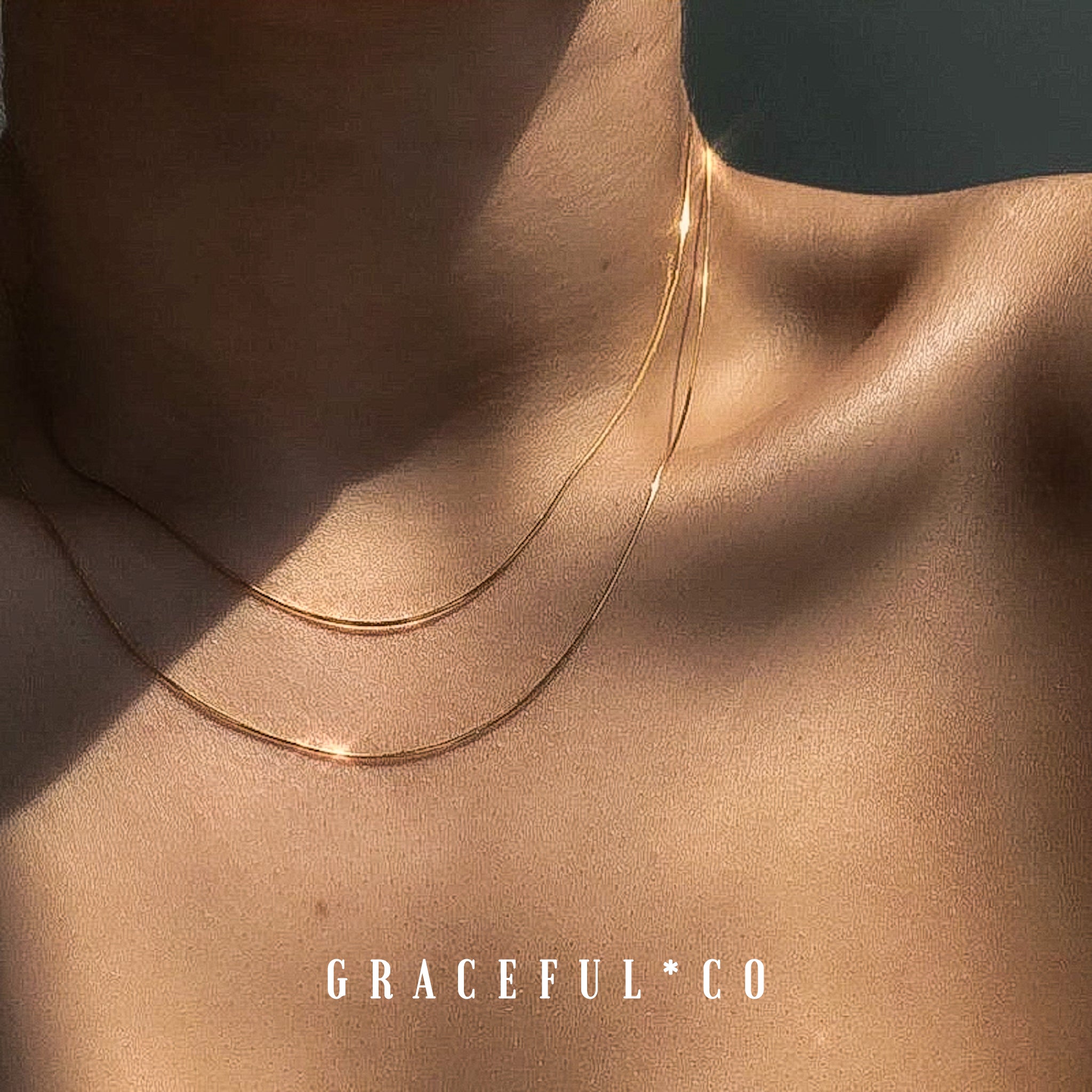 Slinky Chain Choker Necklace - Gracefulandco