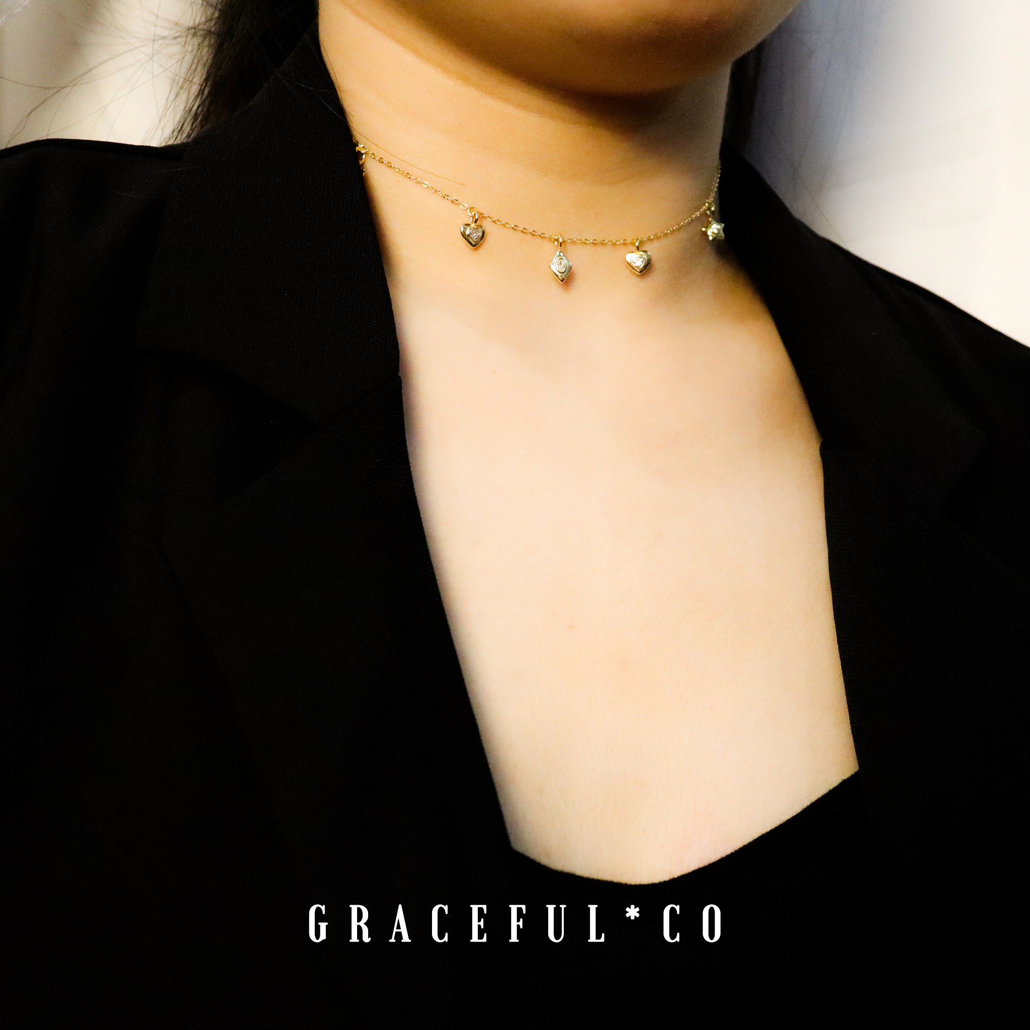 Fun Party Choker Necklace - Gracefulandco