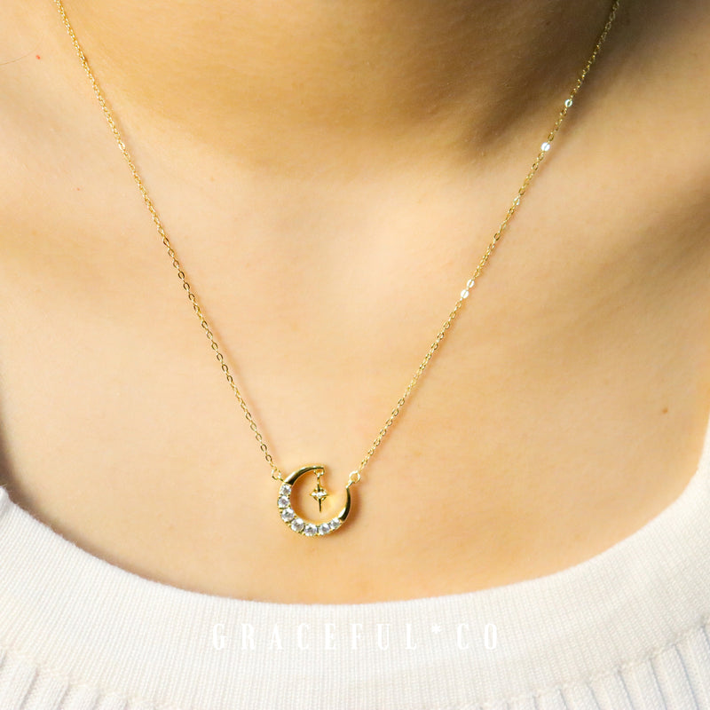 Blessing Luna Necklace - Gracefulandco