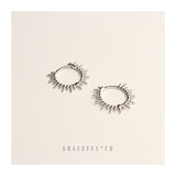 Venice Sunlight Hoop Earrings - Gracefulandco