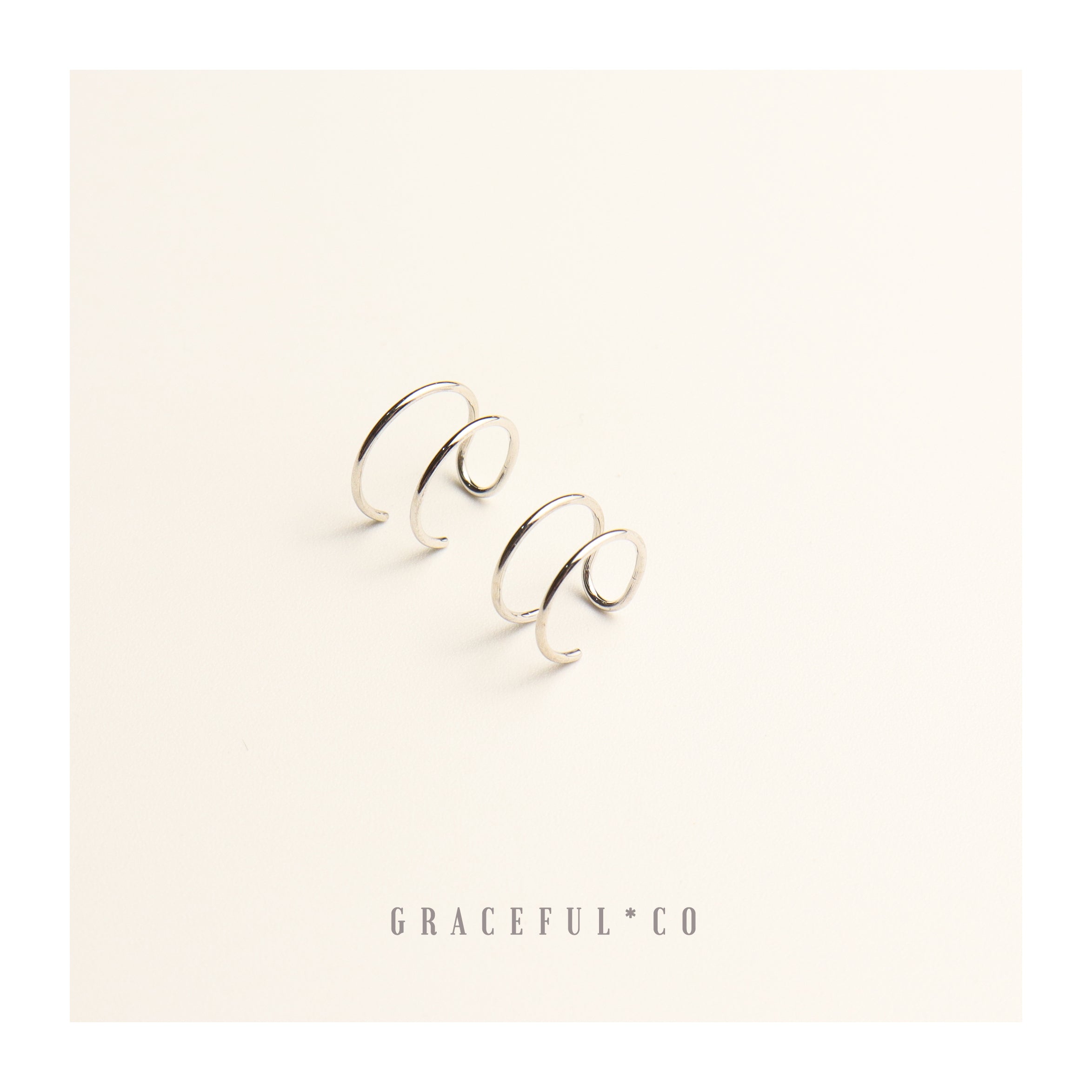 Simple Double Line Ear Cuffs - Gracefulandco