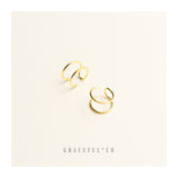 Simple Double Line Ear Cuffs - Gracefulandco