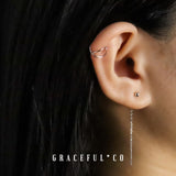 Simple Cross Ear Cuffs - Gracefulandco