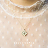 Queen Elizabeth ii Coin Necklace - Gracefulandco