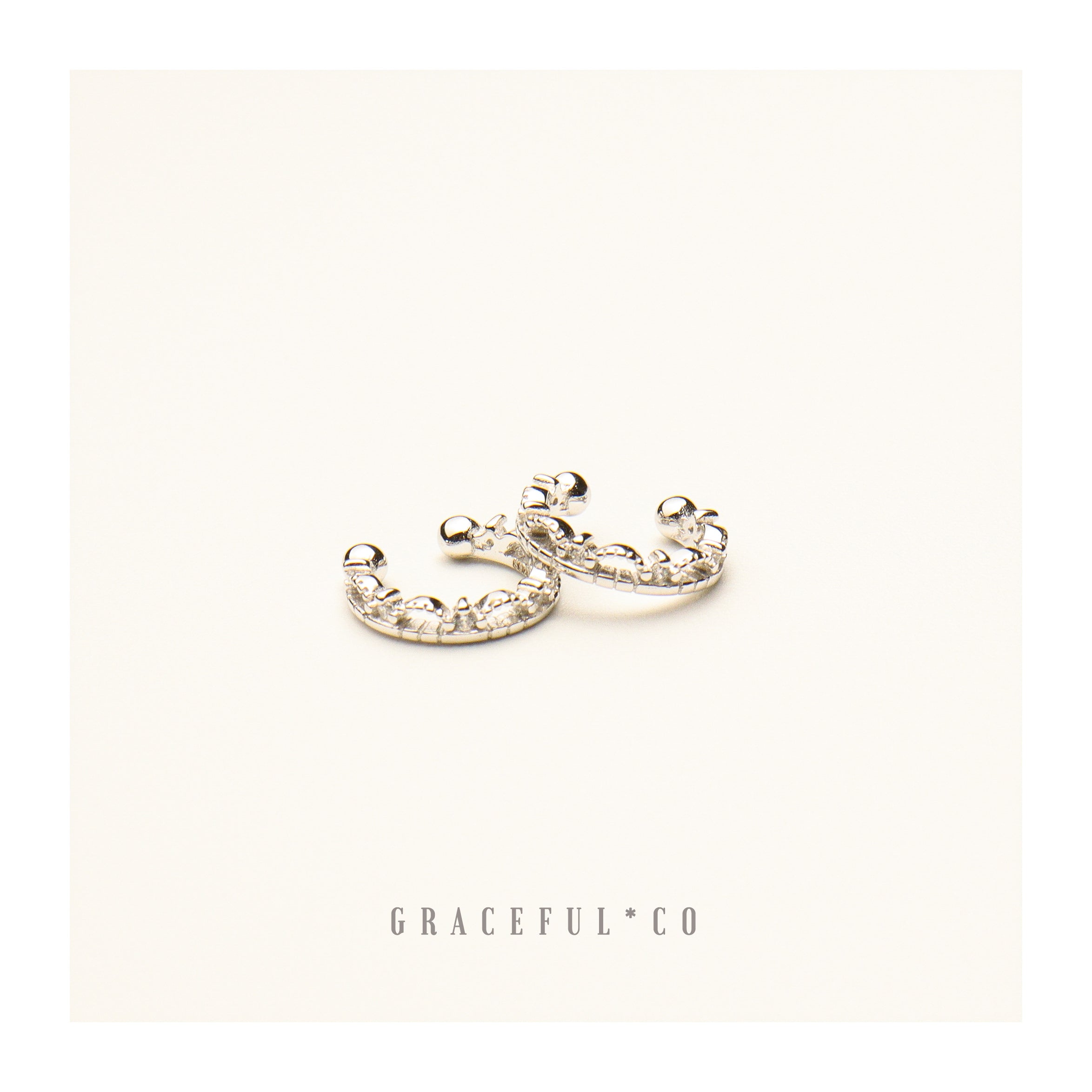 De Luxe Crown Ear Cuffs - Gracefulandco