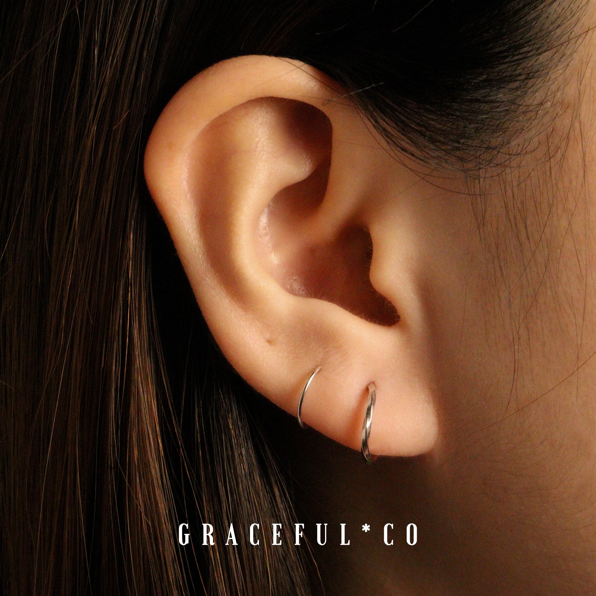 Bella Twist Ear Climber Earrings - Gracefulandco