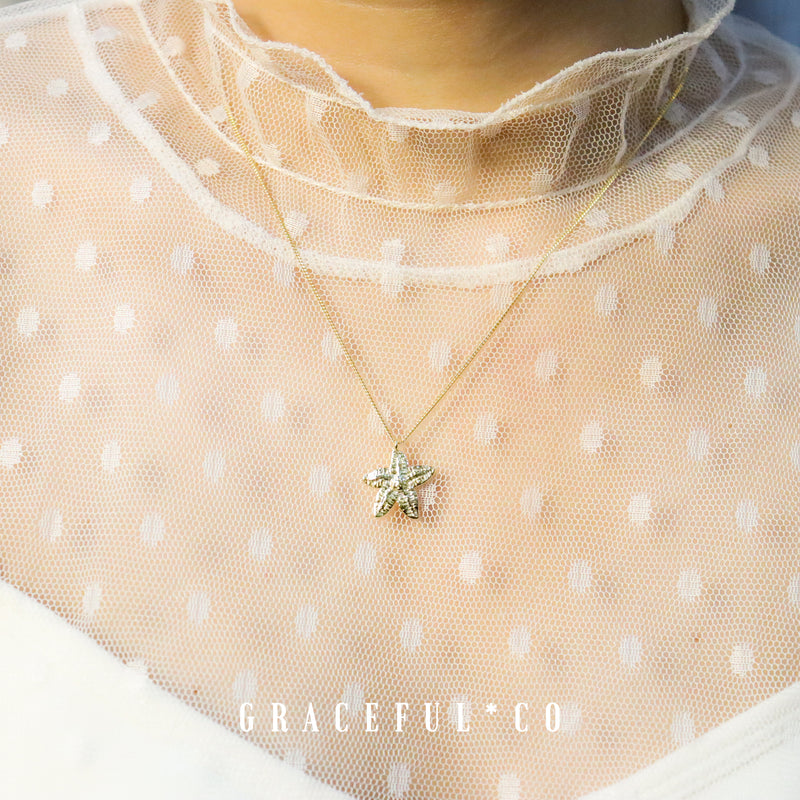 Royce Starfish Necklace - Gracefulandco