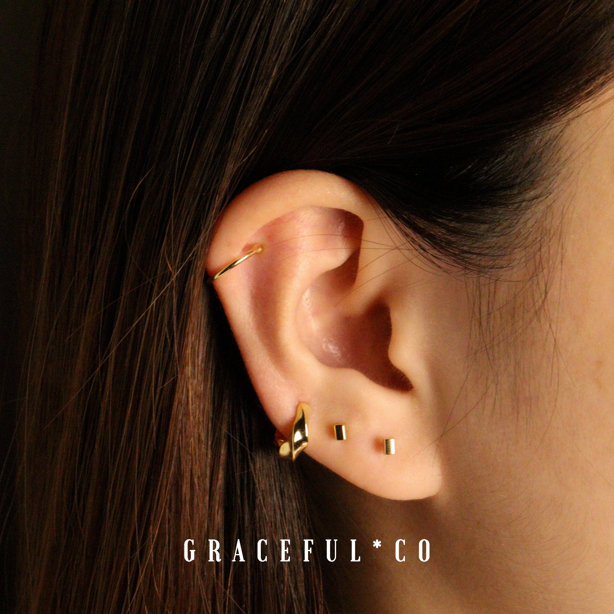 Rome Light Ear Cuffs