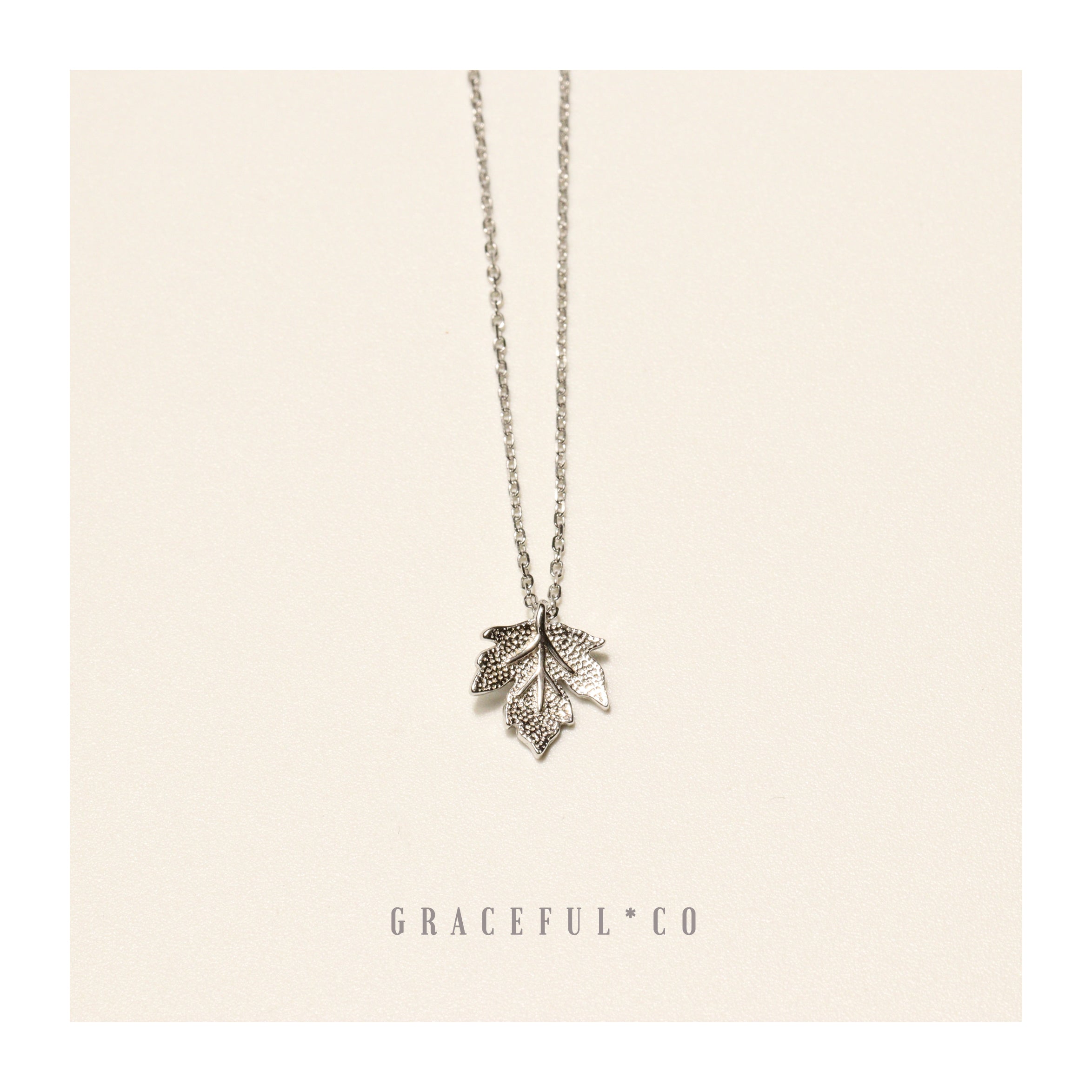 Alice Maple Leaf Necklace