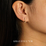 Veronica Bar Threader Earrings