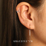 Sparkling Butterfly Ear Cuffs