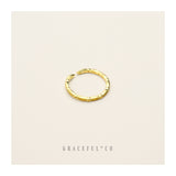 Thin Minimalist Chain Ring - Gracefulandco