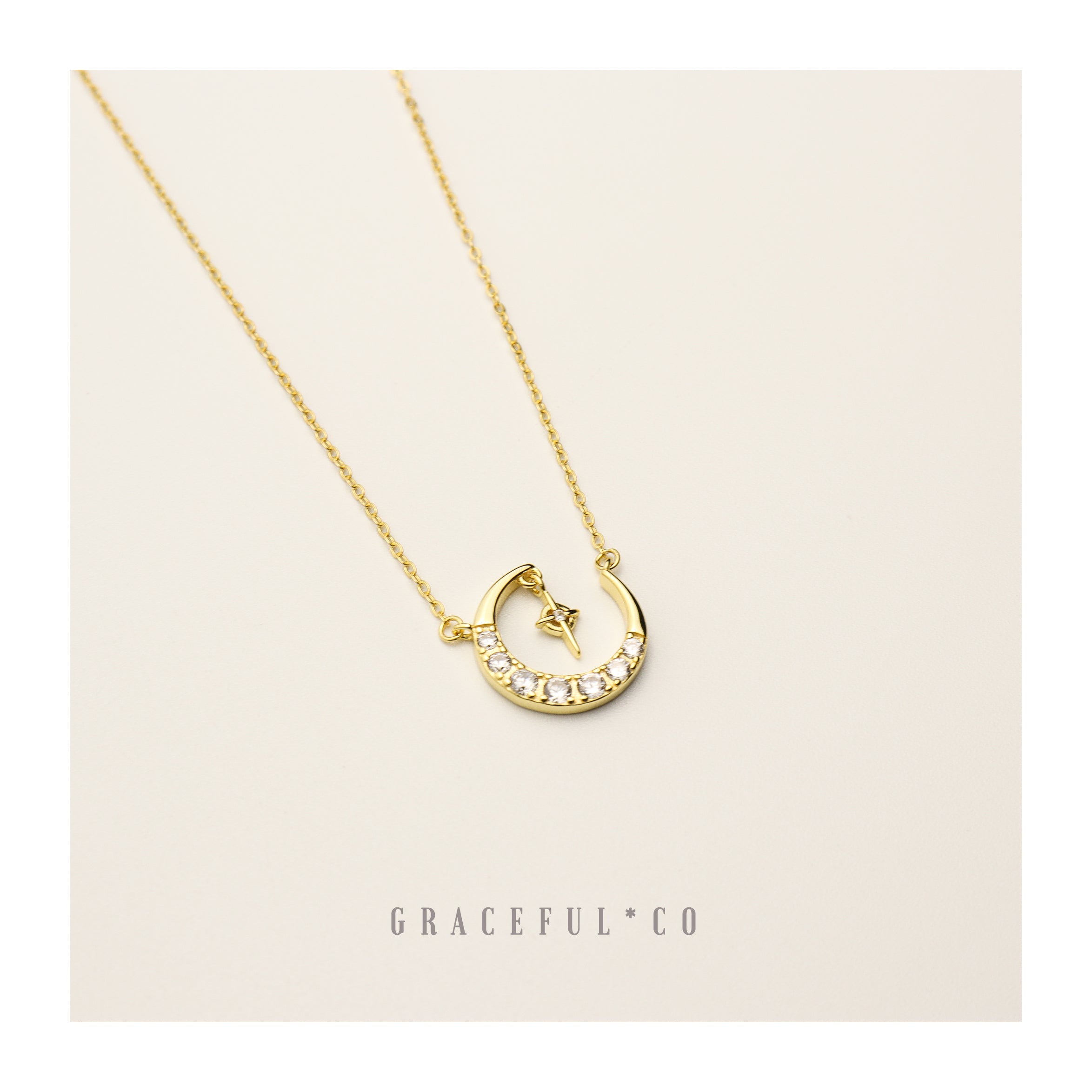 Blessing Luna Necklace - Gracefulandco