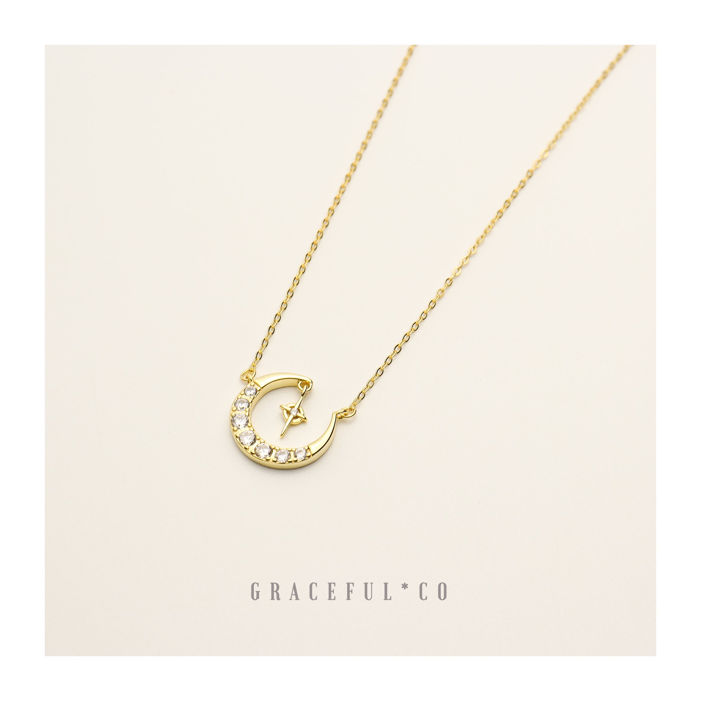 Blessing Luna Necklace - Gracefulandco