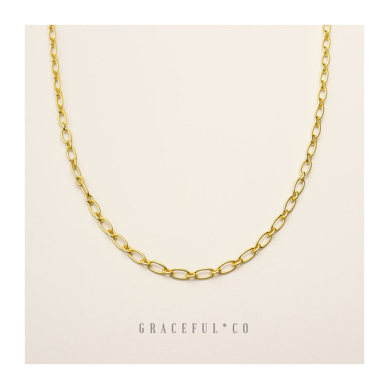 Classic Vintage Chain Necklace - Gracefulandco