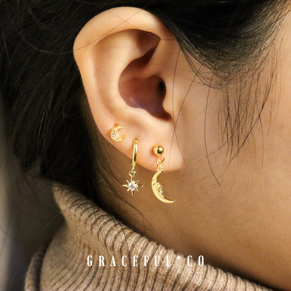 Dainty Daisy Stud Earrings – Gracefulandco